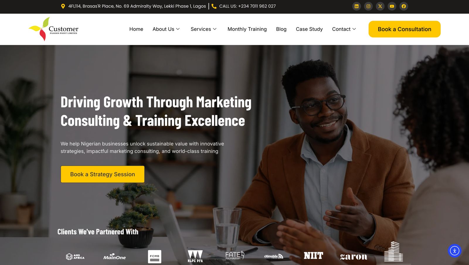 Customer Passion in Business Consulting and Training