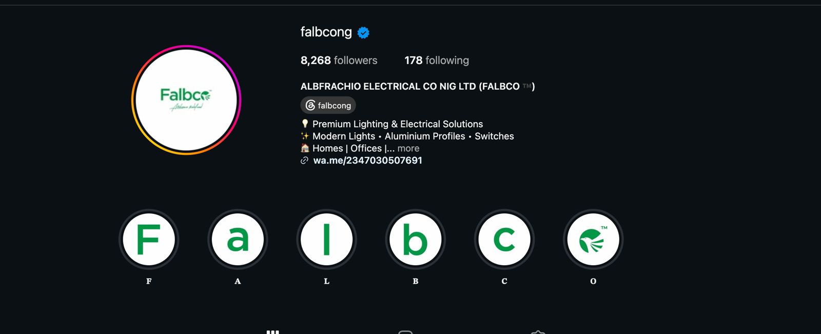 Falbco Nigeria: Illuminating Brands Through Social Media